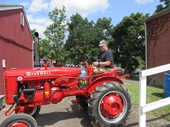 Farmall Tractor display